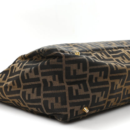 Zucca Top Handle Tote Tobacco