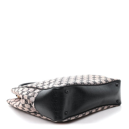 Monogram Bamboo Handle Bag Pink