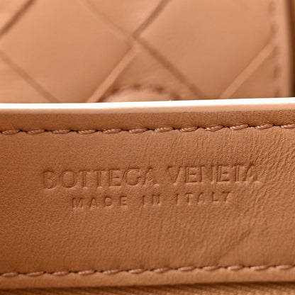 Nappa Intrecciato Small Andiamo Shoulder Bag Biscuit