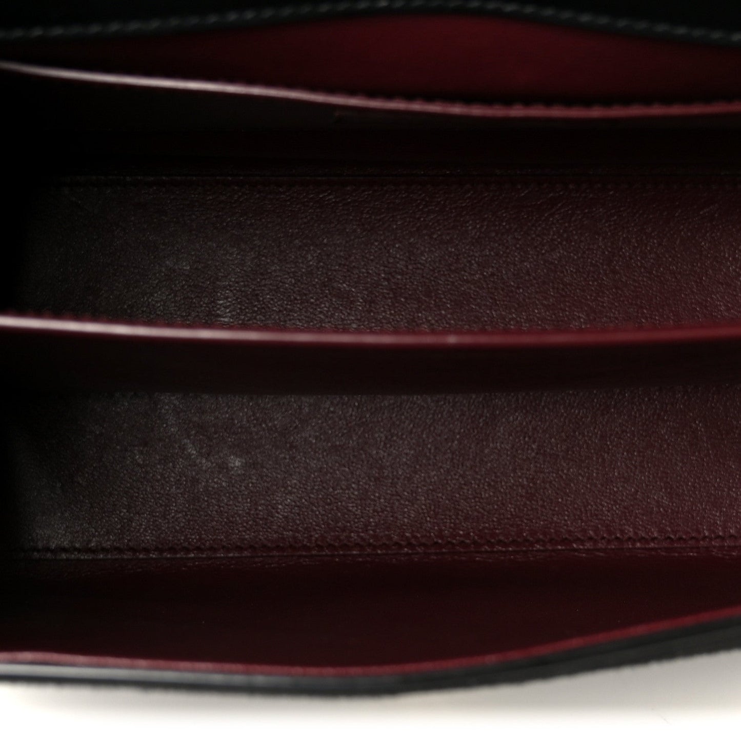Kid Scamosciato Smooth Calfskin Medium Classic Monogram Cassandra Top Handle Black Rouge Legion