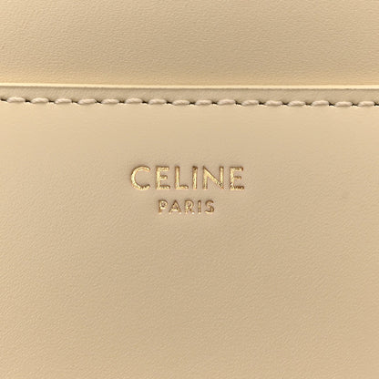 Satinated Calfskin Small 16 Top Handle Bag Beige