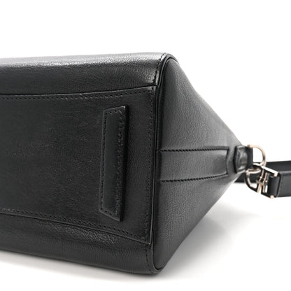 Sugar Goatskin Mini Antigona Black