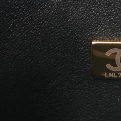 Aged Calfskin Quilted 2.55 Reissue Mini Flap Black