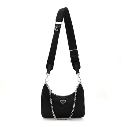 Nylon Re-Edition 2005 Shoulder Bag Black