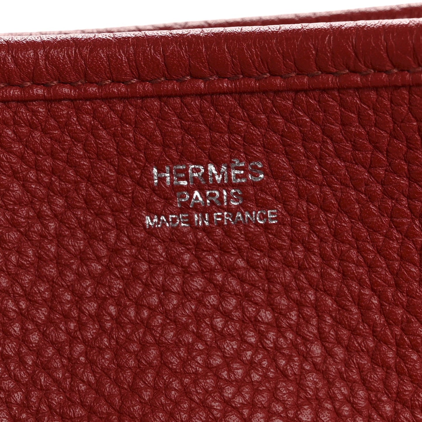Taurillon Clemence EVELYNE III GM Rouge Garance