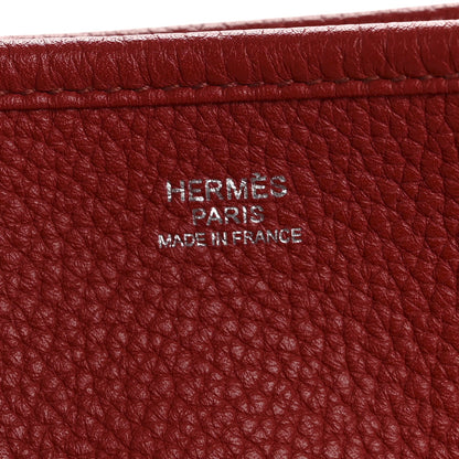 Taurillon Clemence EVELYNE III GM Rouge Garance