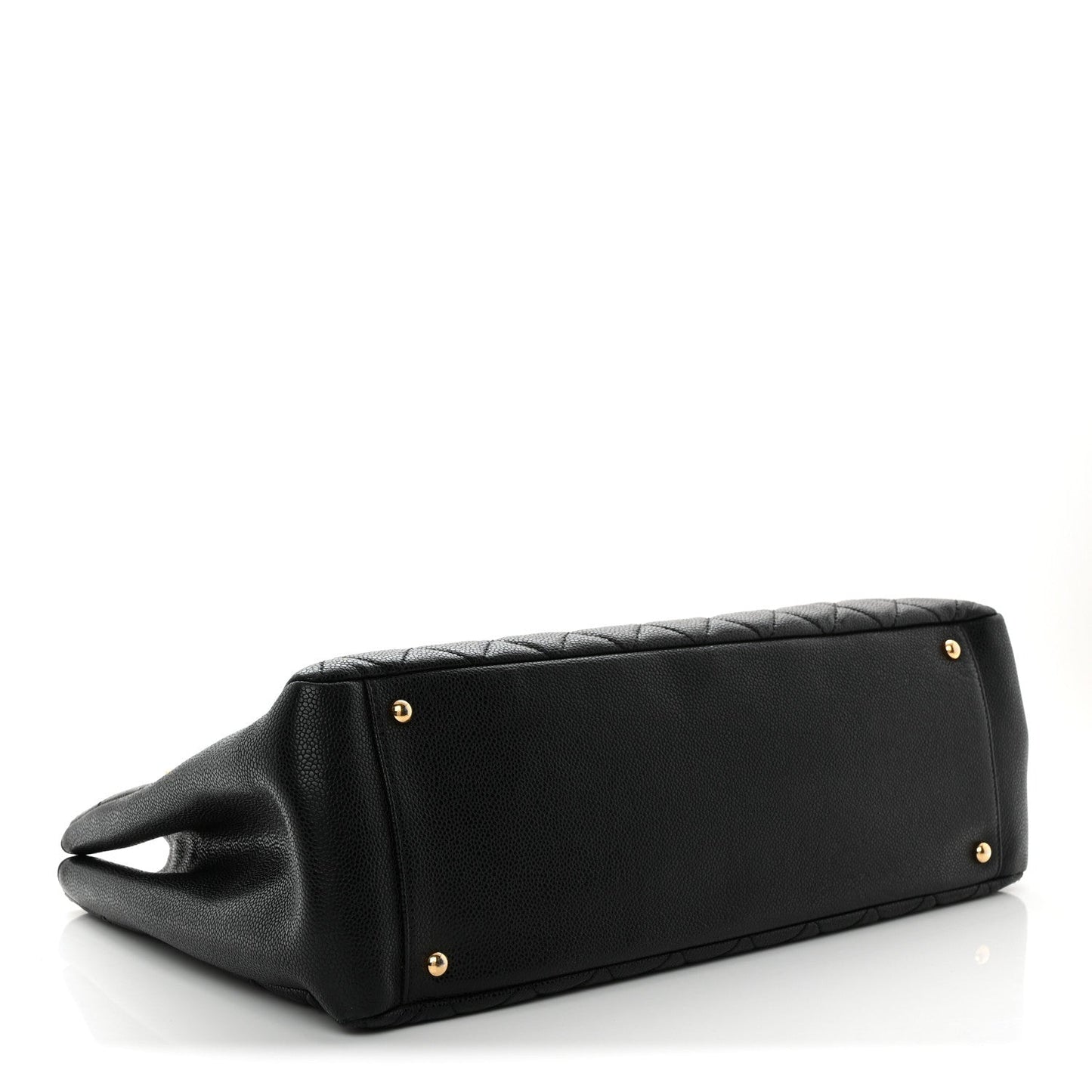 Caviar Quilted XL Grand Shopping Tote GST Black