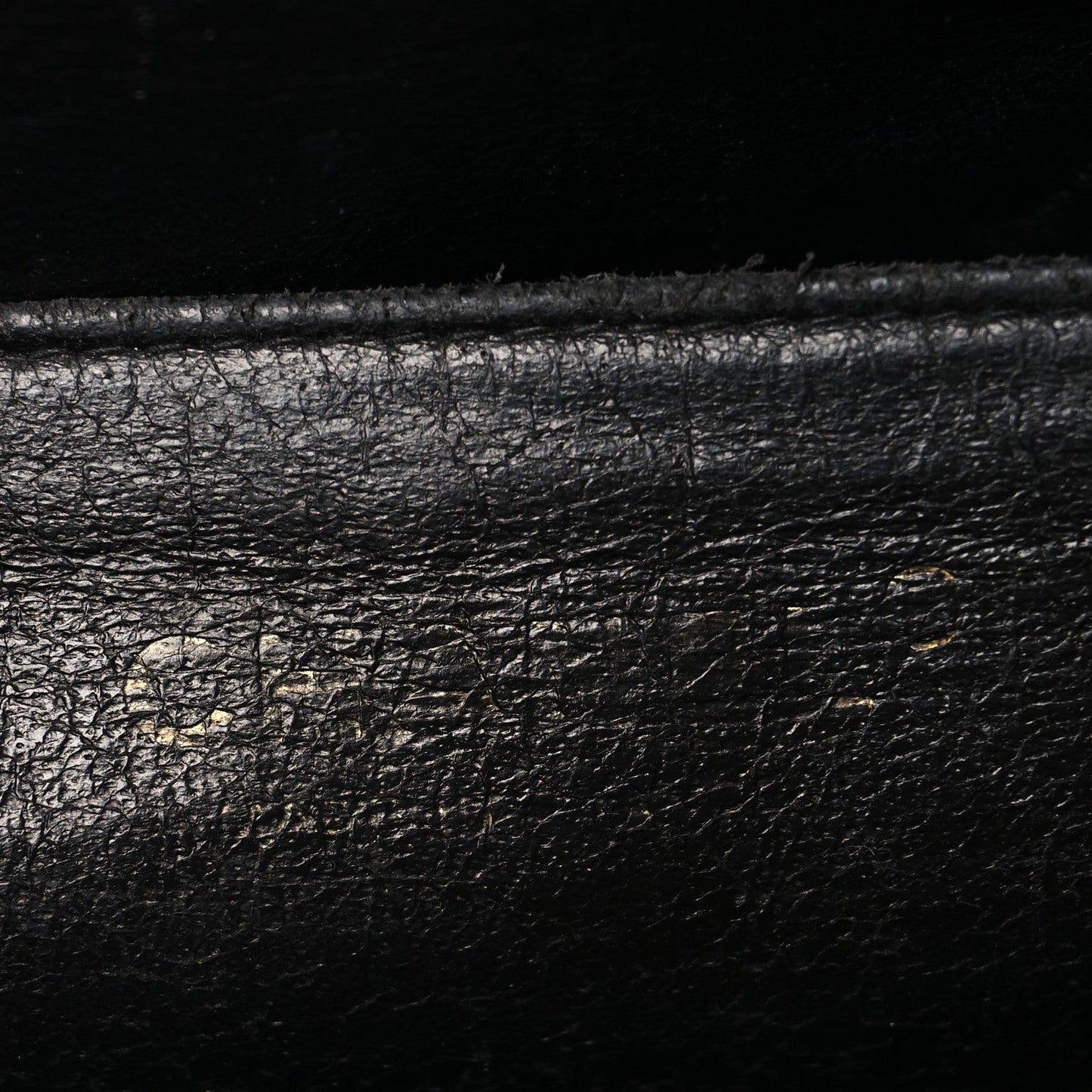 Caviar Jumbo Single Flap Black