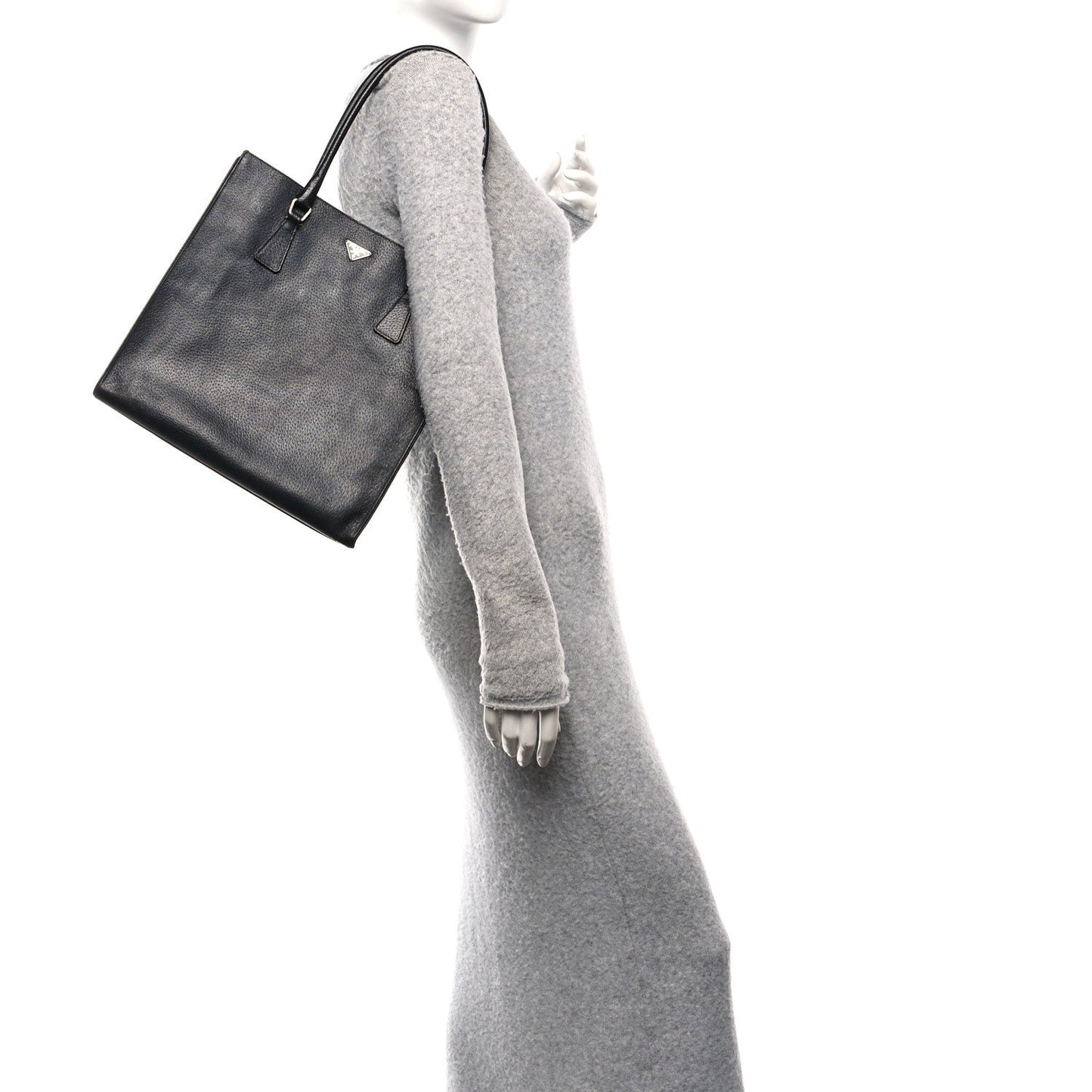 Cinghiale Triangle Tote Black