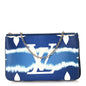 Monogram Giant Escale Double Zip Pochette Blue