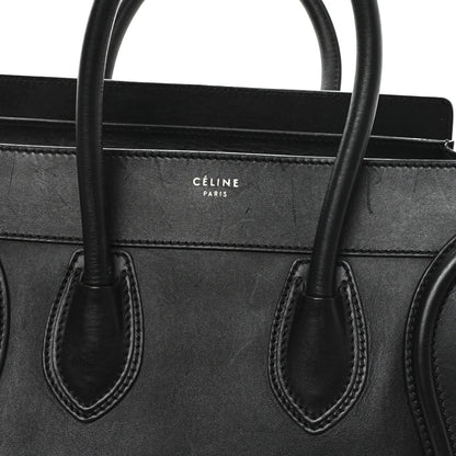 Smooth Calfskin Mini Luggage Black