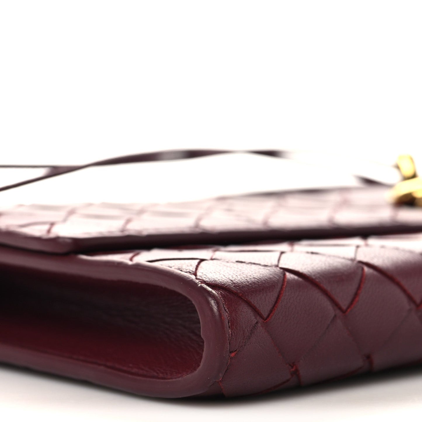 Nappa Intrecciato Long Andiamo Top Handle Clutch Barolo