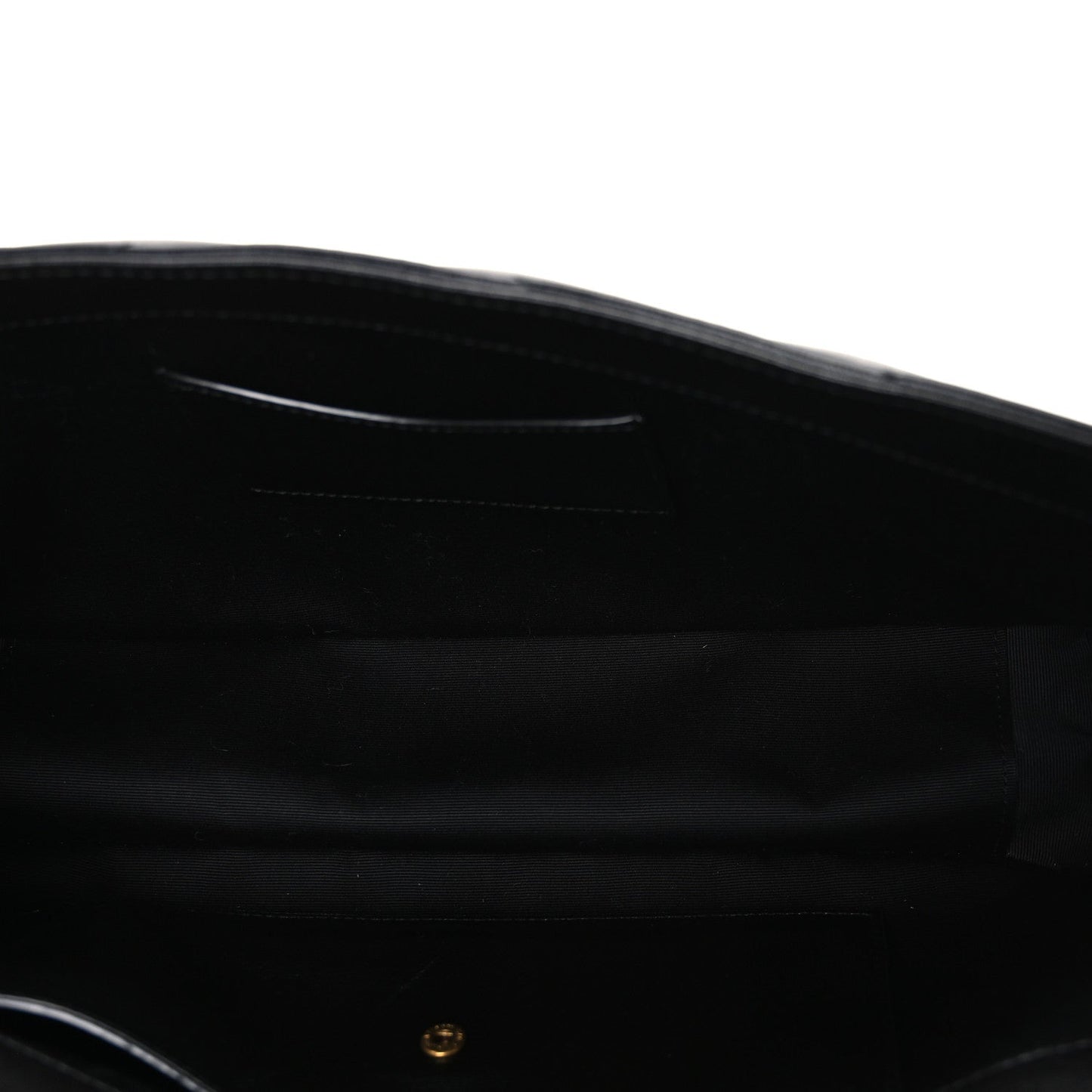 Lambskin Chevron Quilted Medium Loulou Black