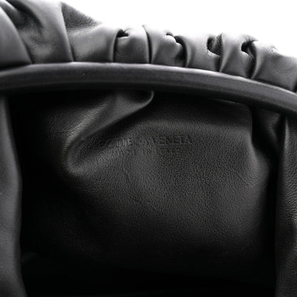 Smooth Butter Calf The Pouch Oversized Clutch Black