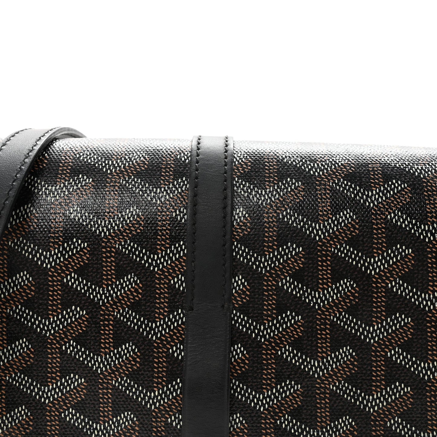 Goyardine Belvedere II PM Messenger Bag Black