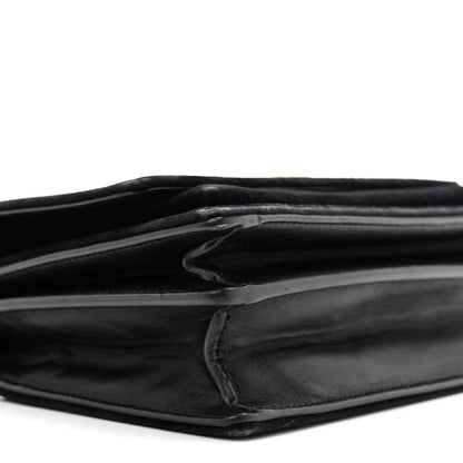 Velvet Small Monogram Sunset Black