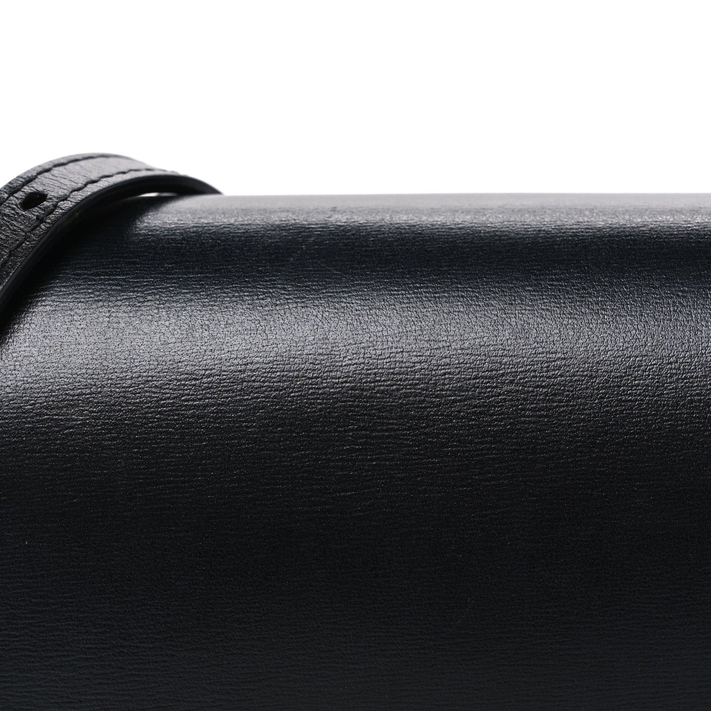 Boarded Plutone Calfskin Mini Horsebit 1955 Crossbody Bag Black