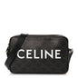 Triomphe Canvas Medium Messenger Bag Black