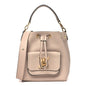 Calfskin Lockme Bucket MM Greige