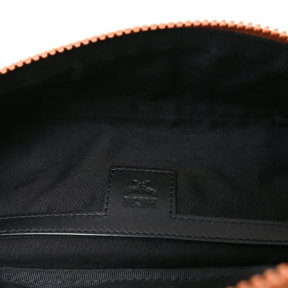Visetos Small Fusten Belt Bag Black Cognac