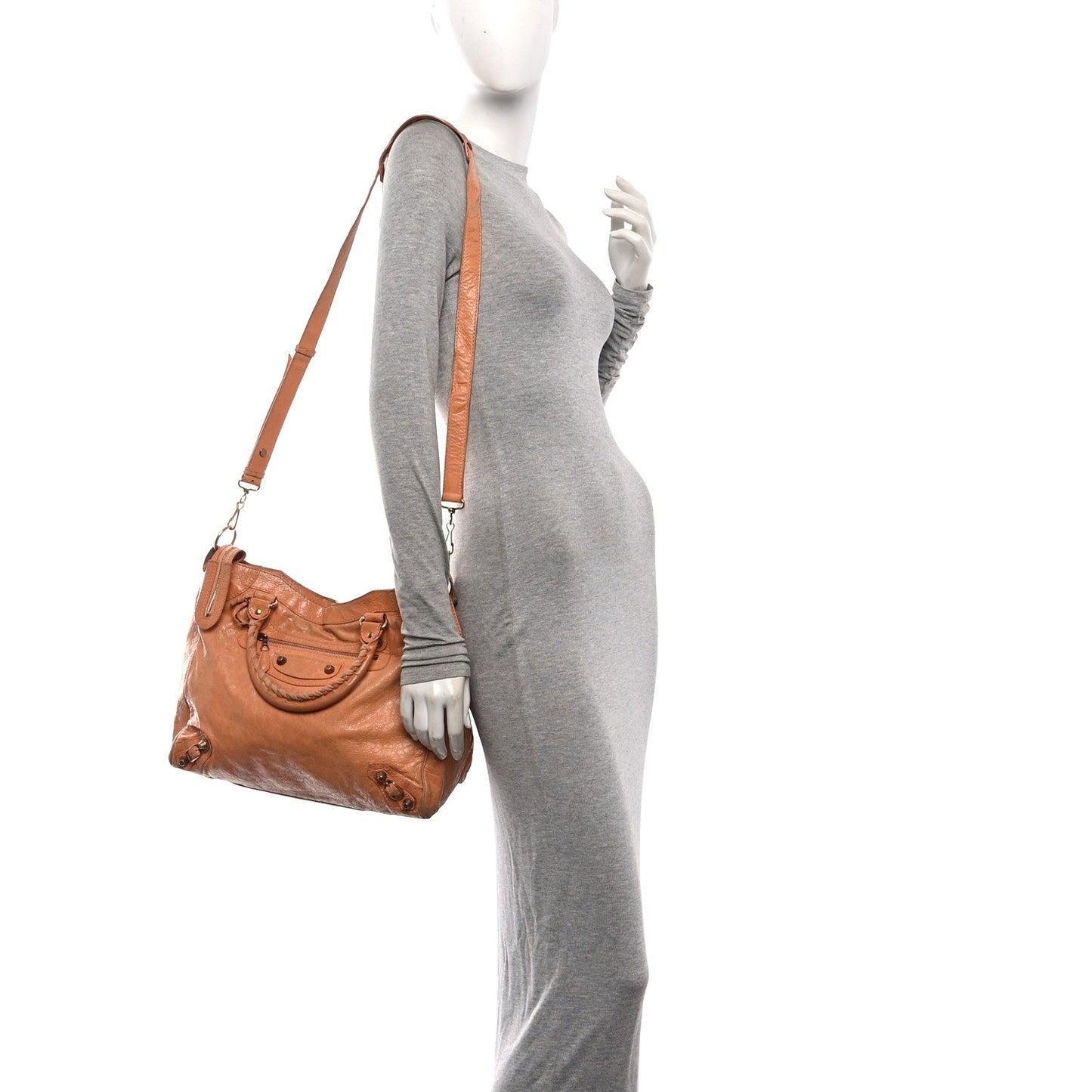 Agneau Giant 12 Rose Gold Hardware Velo Rose Blush