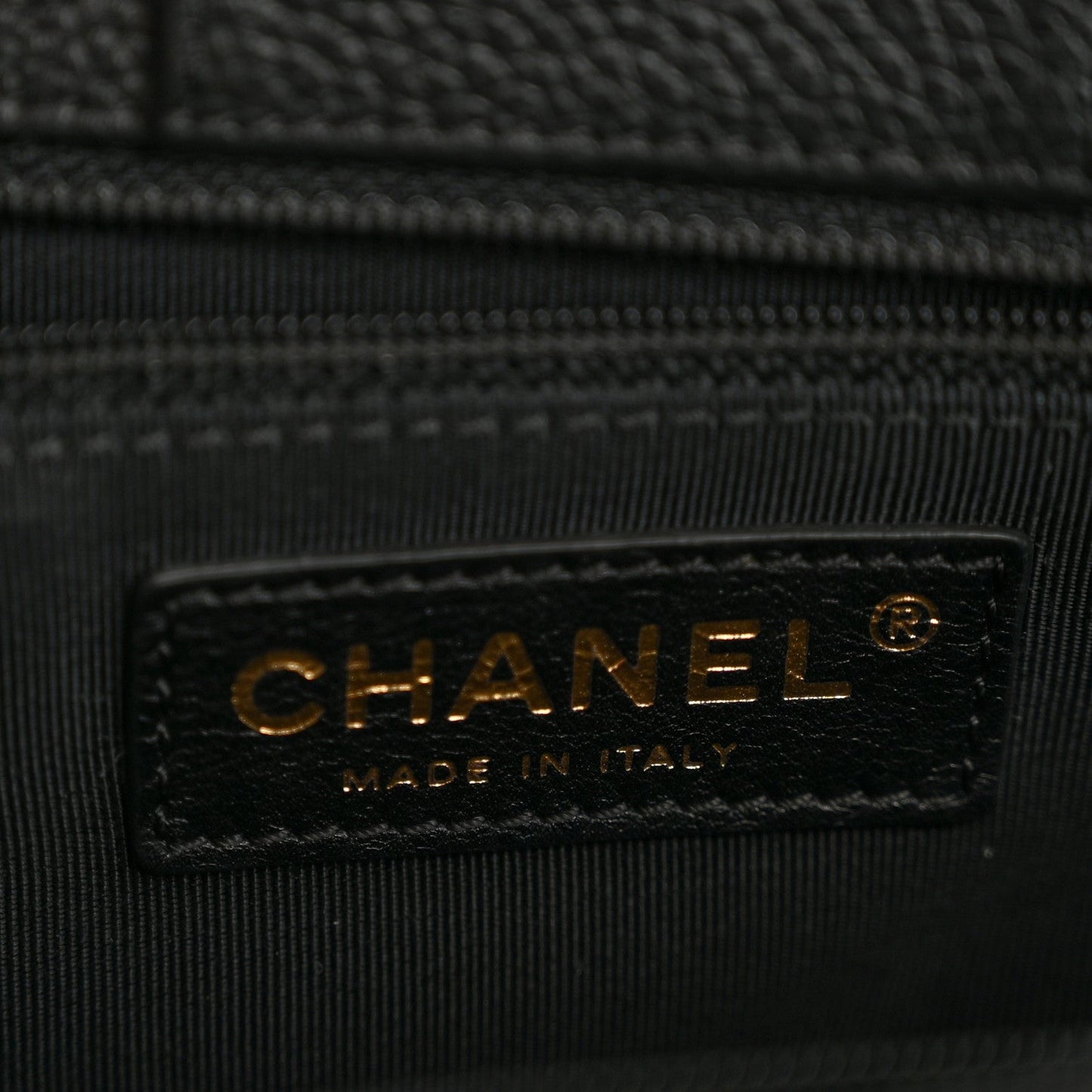 Calfskin Cerf Executive Shopper Tote Black