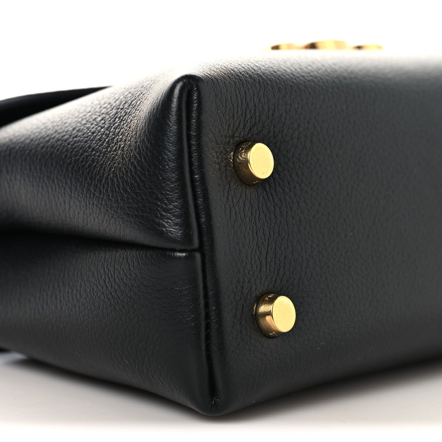 Supple Grained Calfskin Teen Nino Black