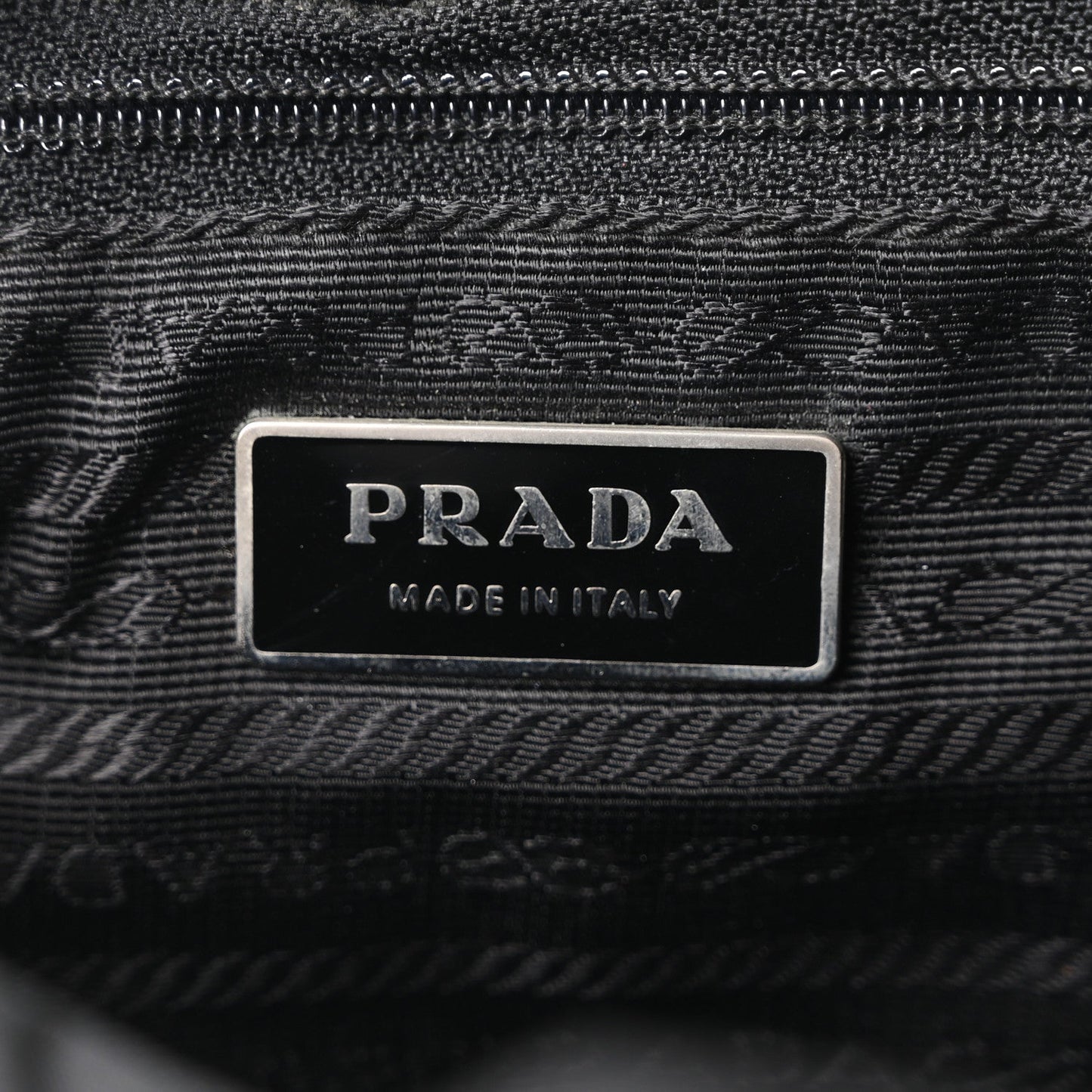Nylon Vela Small Backpack Black