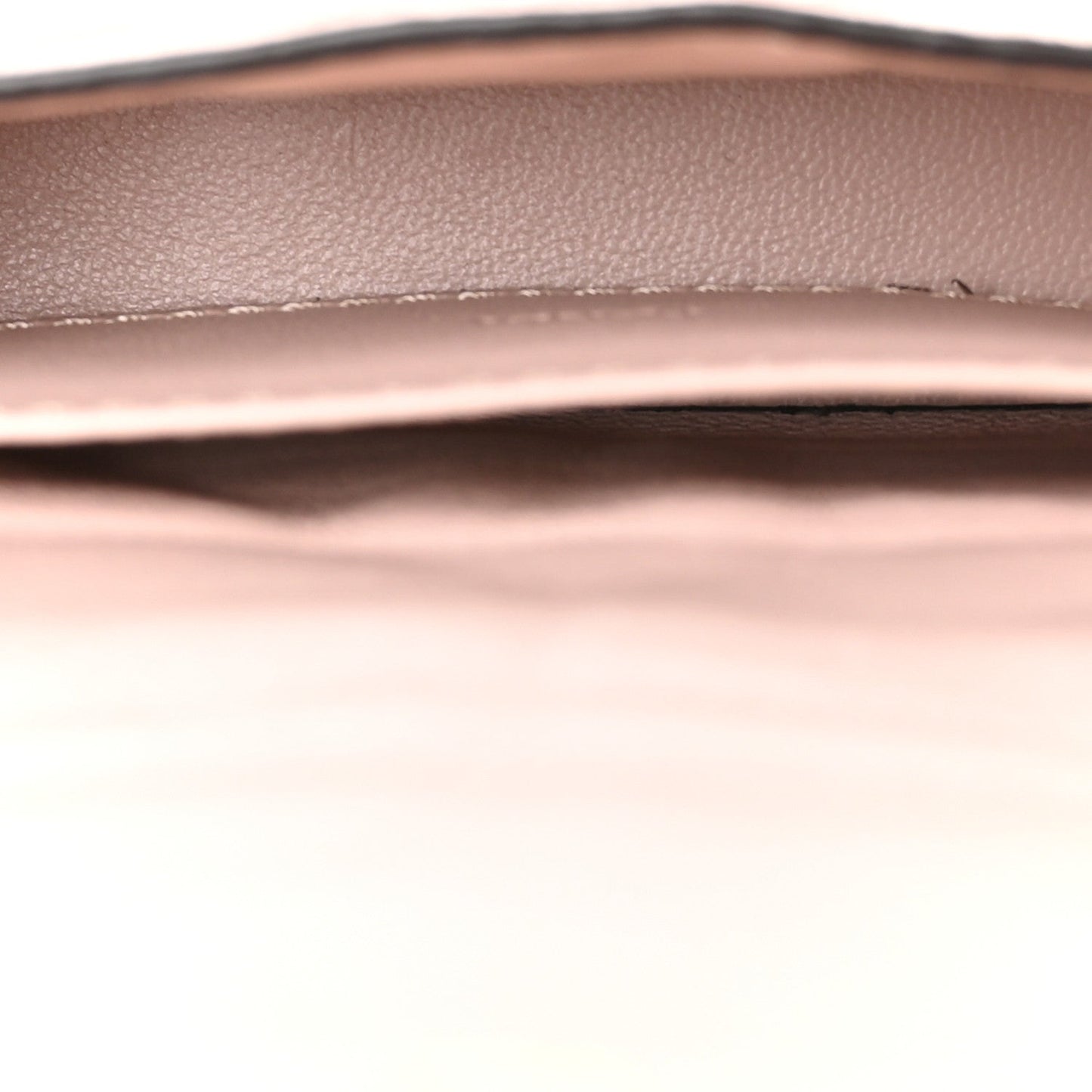 Nappa Matisse FF Embossed Nano Maxi Buckle Baguette Charm Rosa Quarzo
