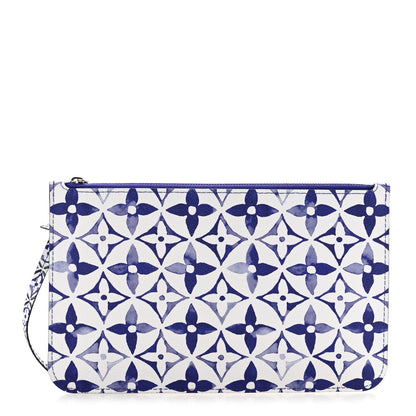Monogram Giant By The Pool 2.0 Neverfull MM Pochette Blue