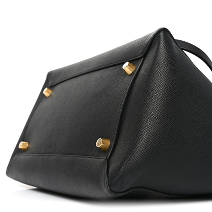 Grained Calfskin Small Belt Bag Black