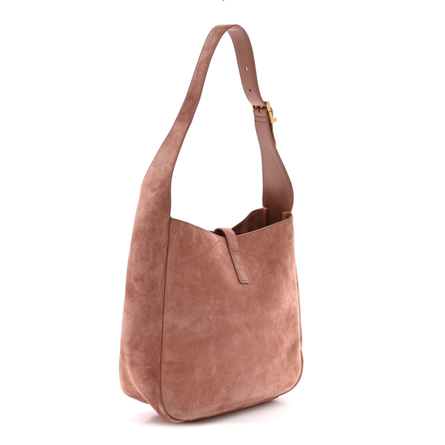 Suede Calfskin Small Le 5 A 7 Soft Hobo Barley Pink