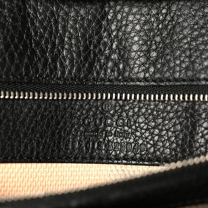 Cellarius Calfskin Bamboo Daily Top Handle Bag Black