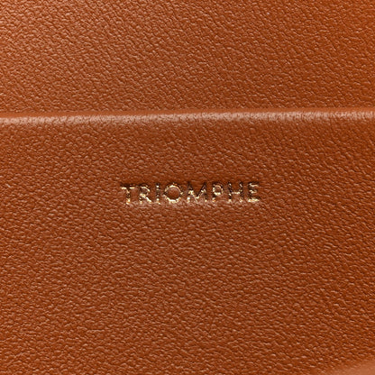 Natural Calfskin Medium Triomphe Tan