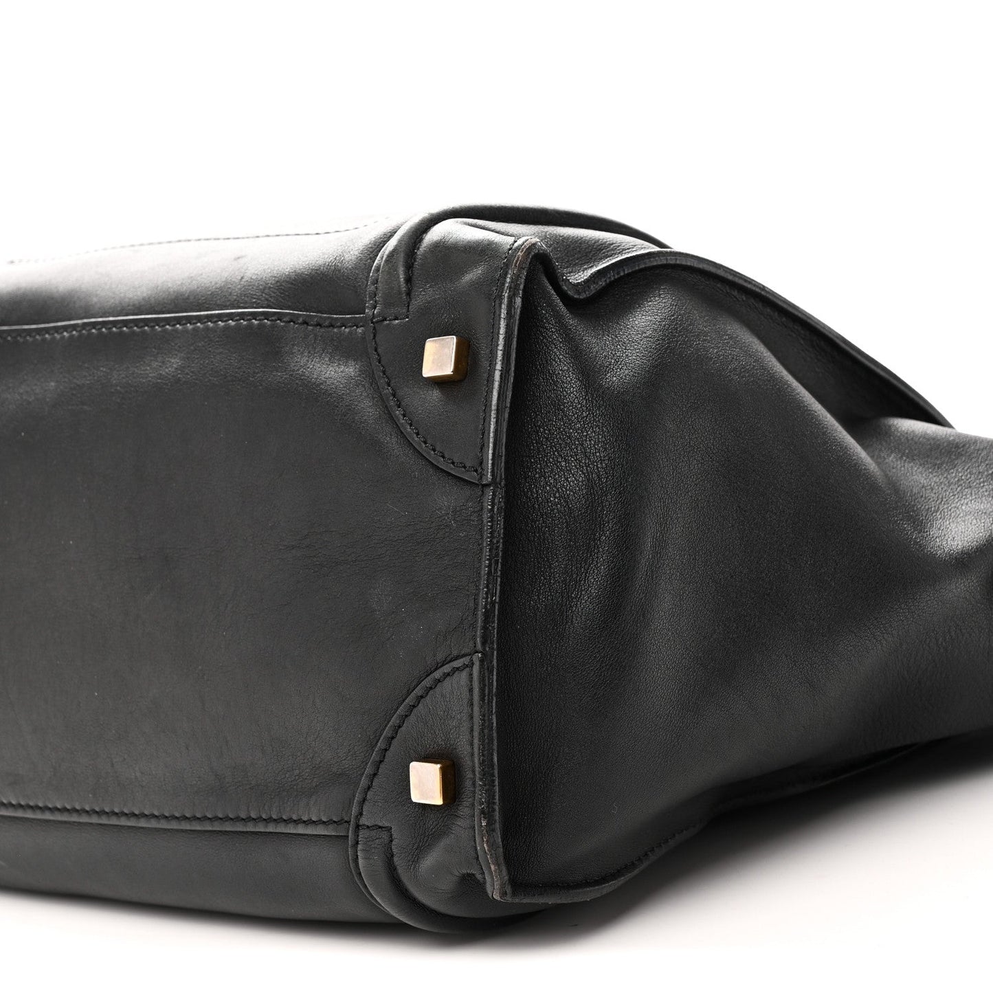Smooth Calfskin Mini Luggage Black