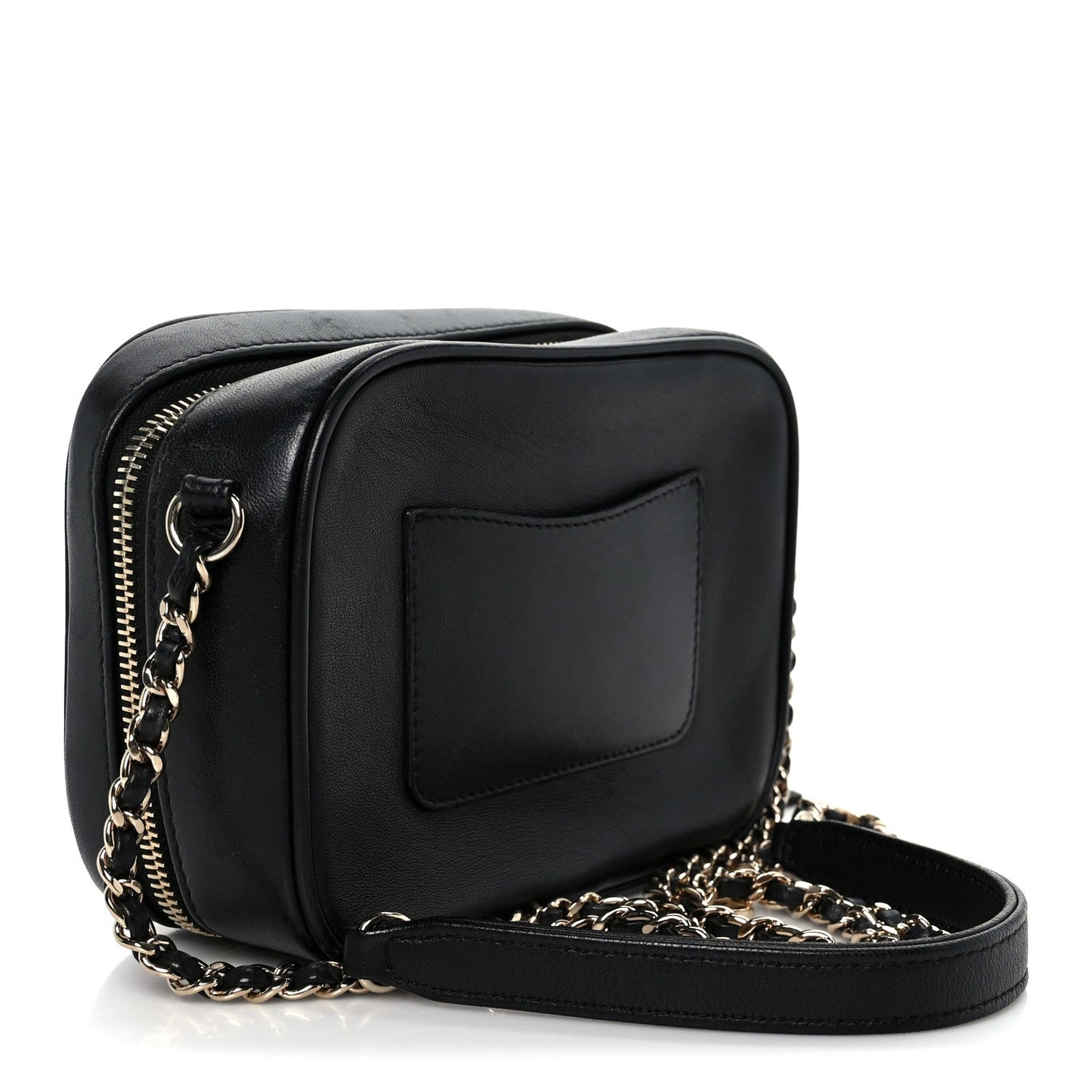 Calfskin CC Mania Camera Case Black