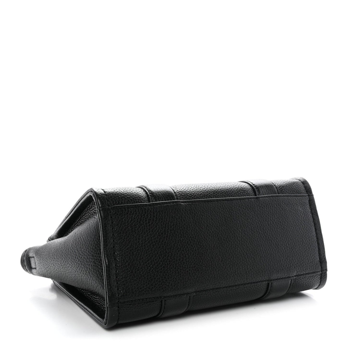 Grained Calfskin Small The Tote Bag Black