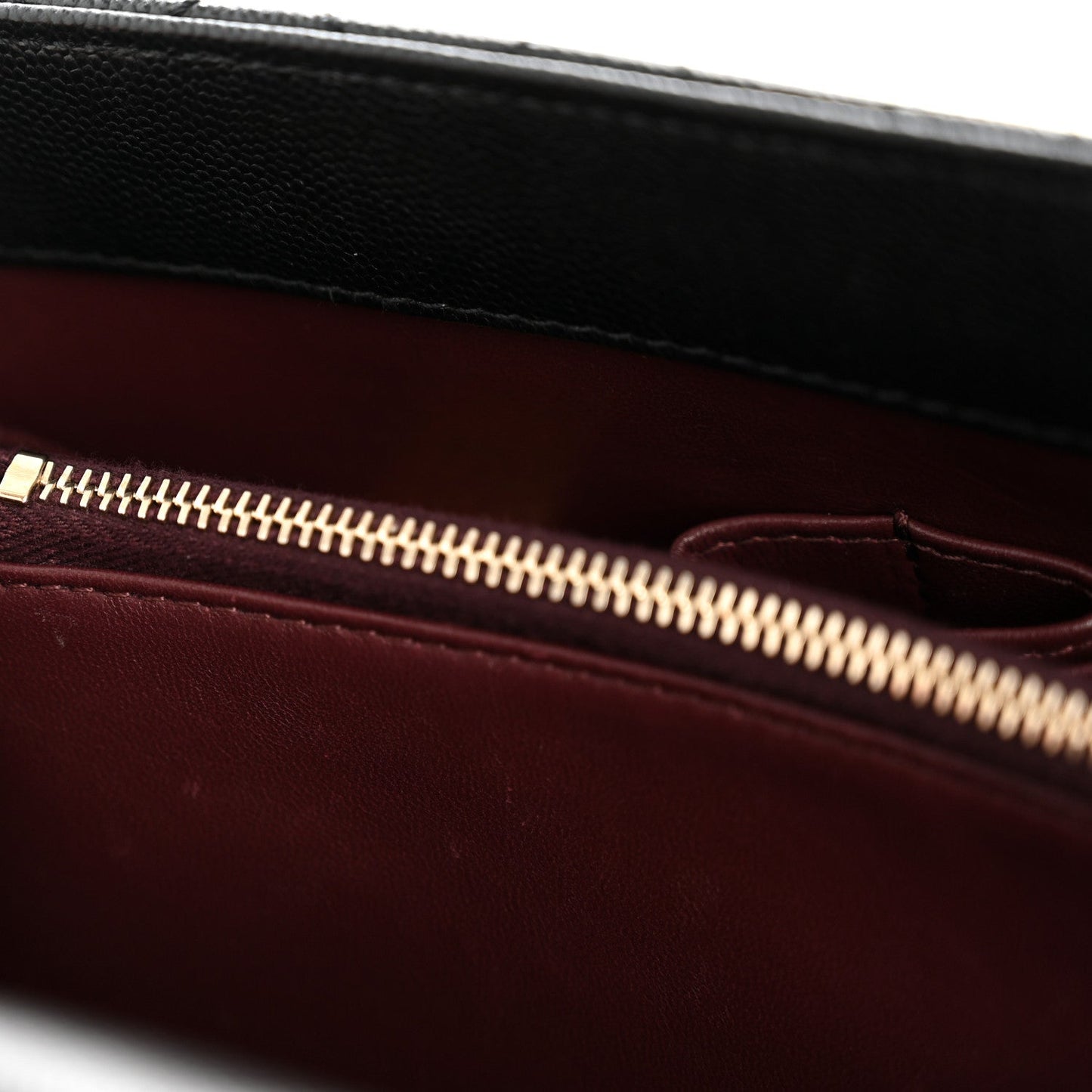 Caviar Quilted Small Coco Handle Flap Black