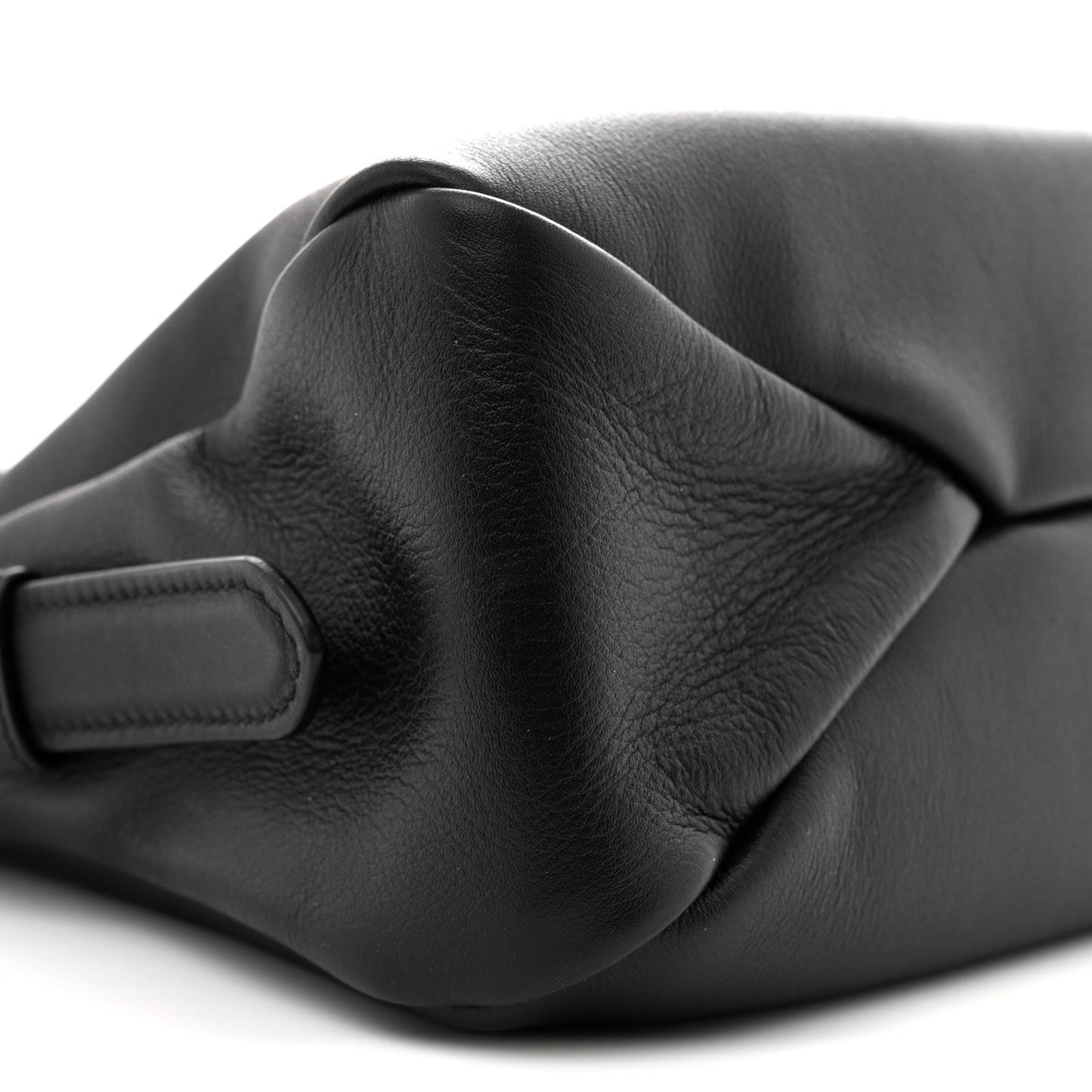 Soft Calfskin Medium Aimee Shoulder Bag Black