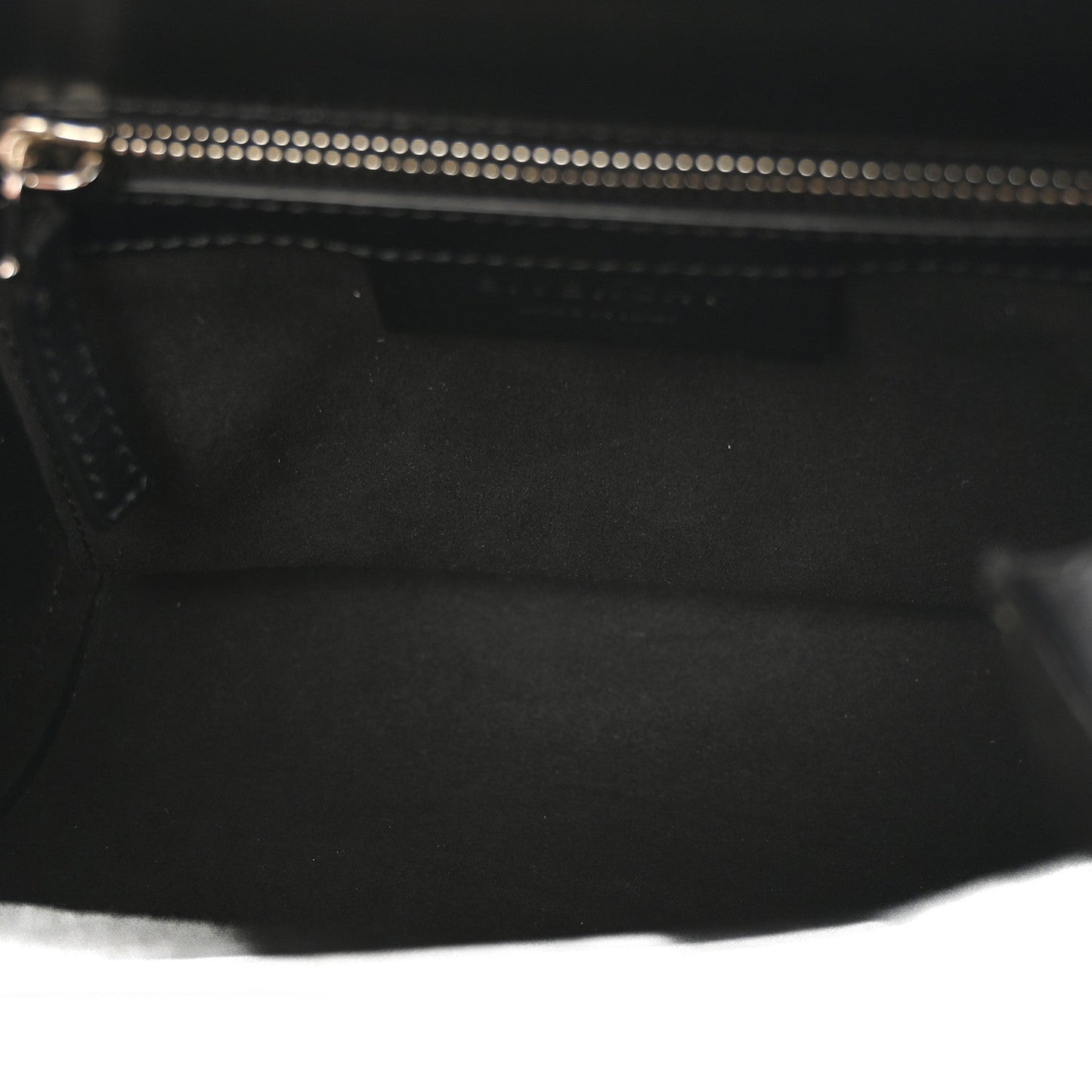 Calfskin Mini Pandora Box Logo Strap Crossbody Bag Black