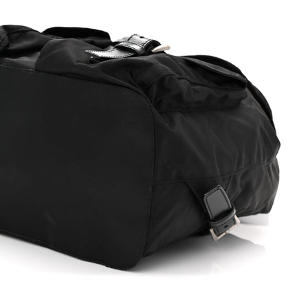 Nylon Vela Medium Backpack Black
