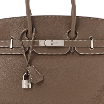 Taurillon Clemence Birkin 35 Etoupe
