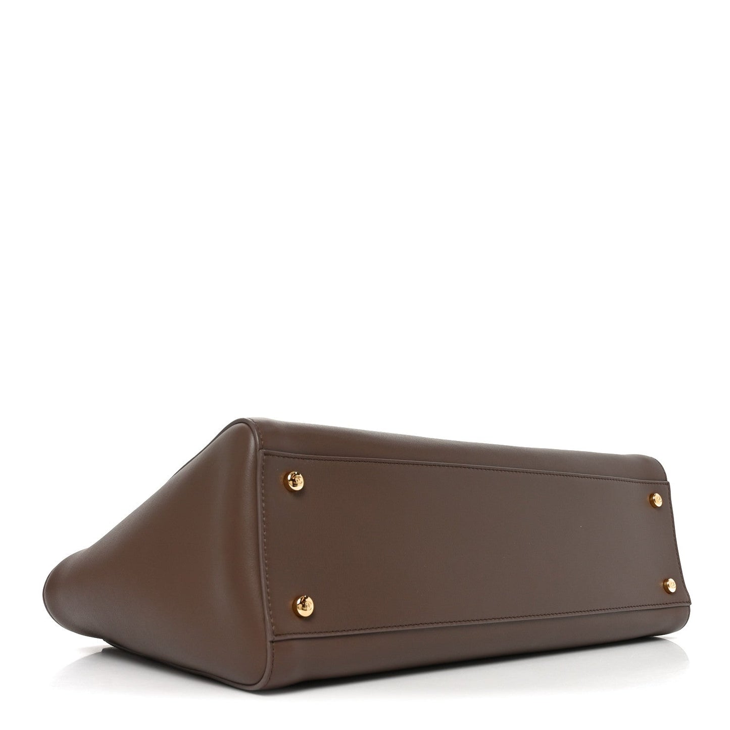 Calfskin Archetype Small Shopping Tote Brown