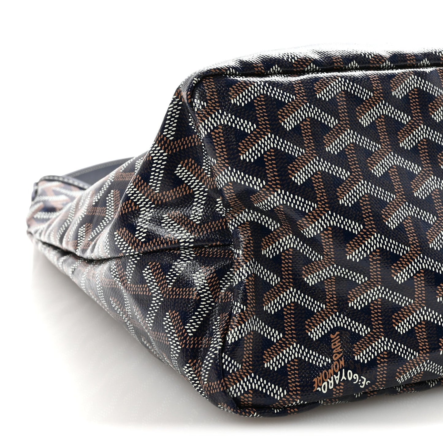Goyardine Boheme Hobo Navy Blue