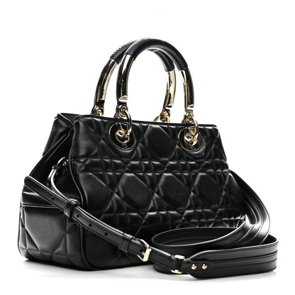 Lambskin Cannage The Lady 95.22 Black