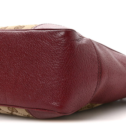 Monogram Small Bree Tote Red