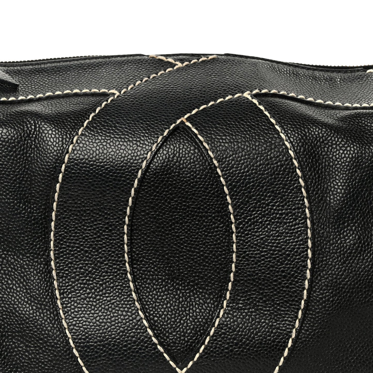 Caviar CC Stitched Hobo Black