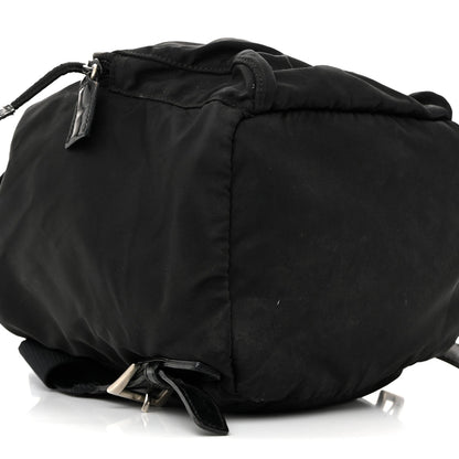 Nylon Vela Mini Cinch Backpack Black