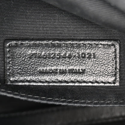 Calfskin Matelasse Monogram Lou Camera Bag Black