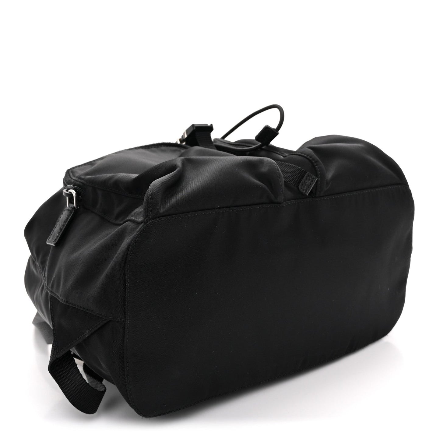 Tessuto Nylon Saffiano Vela Backpack Black